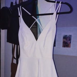 Lulu’s White Mini Dress